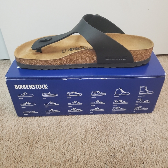 ⚡SOLD⚡ Birkenstock Gizeh Black Birkoflor - Picture 5 of 5